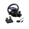 Oyuncu Direksiyon Seti 180° 3In1 Ps3/Ps2/Pc Siyah VW9803