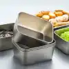 Paslanmaz Çelik Saklama Kabı 1 Adet