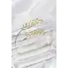 Pazu Bileklik Gold Renk Pirinç Zeytin Dalı Model
