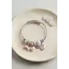 Pembe Dino Charmlı Bileklik