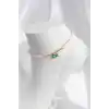 Pembe Renk Boncuklu Balık Figürlü Halhal