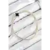 Pirinç Charm Zirkon Taşlı Yonca Model Gold Renk Kadın Bileklik