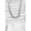 Pirinç Cuba Chain Gurmet Model Kolye