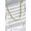 Pirinç Gold Renk 60 cm Zincir Kadın Kolye