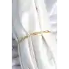 Pirinç Gold Renk Kadın Manifest Bileklik