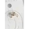 Pirinç Gold Renk Zirkon Taşlı Kadın Kıkırdak Küpe