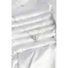 Pirinç Gümüş Renk Minimal Yıldız Model Kadın Kolye