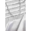 Pirinç Gümüş Renk Saçaklı Model Kadın Kolye
