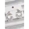 Pirinç Gümüş Renk Zirkon Taşlı Sallantı Detay Kelebek Model Kadın Küpe