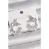 Pirinç Gümüş Renk Zirkon Taşlı Sallantı Detay Kelebek Model Kadın Küpe