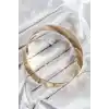 Pirinç Sarmal Model Gold Renk Pazu Bileklik