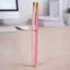 Premium Pembe Metal Roller Kalem