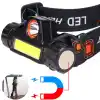 Şarjlı Dayanıklı Balıkçı Kafa Lambası Güçlü LED Aydınlatma Suya Dayanıklı Model WT-056