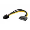 Sata Power Kablosu - Siyah HDX5535