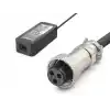 Scooter Adaptörü 42V 2A 84W 3 Pin 9 Mm Siyah HD8888