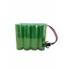 SERTEC 4.8V 4S1P AA 800 MAH KABLO + SİYAH KONNEKTÖRLÜ OYUNCAK PİLİ