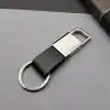 Siyah Gümüş Metal Anahtarlık