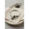 Siyah Renk Fil Charmlı Bileklik