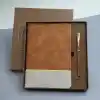 Soft Deri Defter Ve Roller Kalem Seti