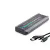 SSD Kutu Type-C 3.1 + Usb3.0 Nvme M2 Chıp Rtl9210 Siyah HDX1775