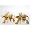 Swaroski Taşlı Tekli Leopar Alk1904