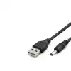 Tablet Şarj Kablosu Usb To 3.5*1.35 1M Siyah HDX1320