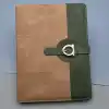 Termo Deri Defter Koyu Taba