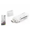 Type-c 3.2 Gen1 Kart Okuyucu Sd Microsd 5 Gbps Beyaz TC301