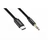 Type-C 3.5 Mm Ses Kablosu 1 M Siyah GJ021