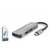 Type-C Hub Hdmi 4K Usb 3.0 Pd 4 Port Gri HDX7840