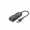 Usb 3.0 Ethernet Adaptör Gigabit - Siyah HDX7864