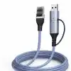 Usb 3.0 Type-C 2 In 1 Gigabit Ethernet Adapter ZR1159