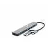 Usb Type-C 3.0 Hub 7 Port Gri HDX7827