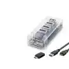 Usb Type-c 3.1 Gen1 Hub 4 Port 5 Gbps Şeffaf U336