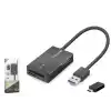 Usb Type-c 3.2 Gen1 All İn One Kart Okuyucu Cf Sd Microsd Ms 5 Gbps Siyah C313