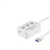 Usb3.0 Hub 3*Usb3.0 + Ms + Sd + M2 + Tf 20Cm Beyaz HDX7028