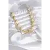 VIP Seri Özel Tasarım Gold Renk Kadın Kolye