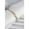 Xuping Kalp Model Gold Renk Kadın Bileklik