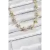 Yıldız Model Pirinç Gold Renk Kadın Kolye