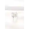 Yıldız Model Silver Renk Ayarlanabilir Yüzük