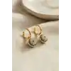 Zirkon Taşlı Nazar Model Kadın Küpe