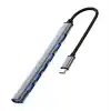 ZR289 Ads 303/C Type-C 7 Port Metal Usb Hub