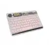 ZR612 Rgb Şeffaf Pembe Bluethooth Klavye