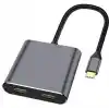 ZR654 Type-C 4 İn 1 Çift Hdmı