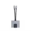 ZR815 Lightning Type-C 3 İn 1 Ethernet Çevirici Aux