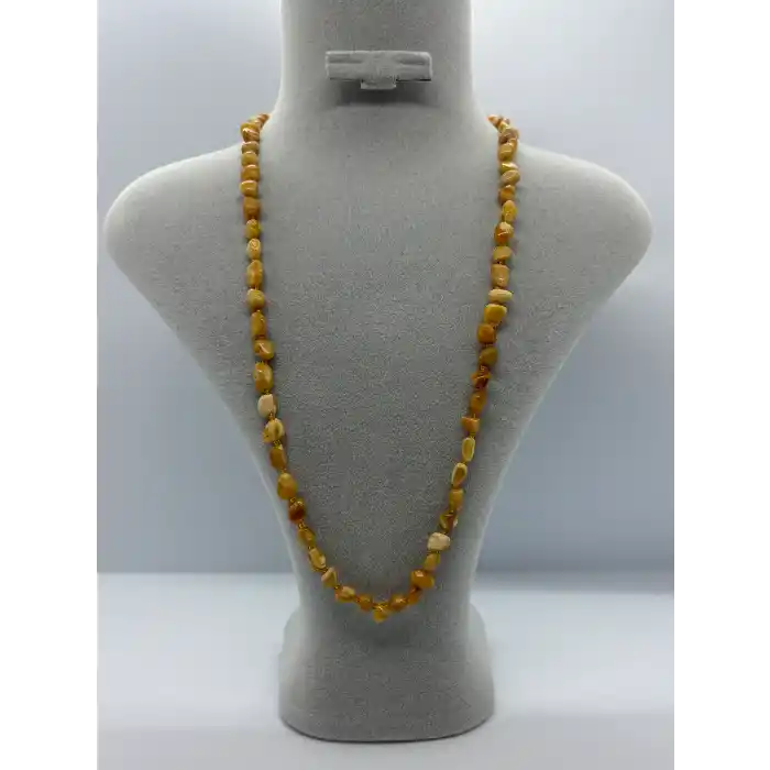 Damla Kehribar Kolye