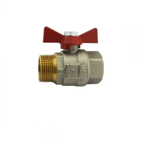 PN25 F-M Küresel Vana İç Dış Dişli Kelebek Kollu