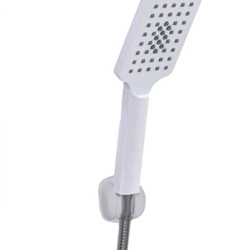 Linda Mafsallı Duş Seti-Beyaz