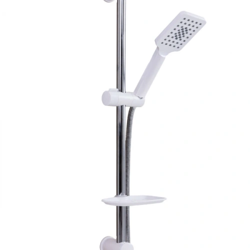 Linda Sürgülü Duş Seti-beyaz