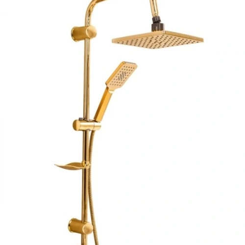 Linda Yağmur Duş Seti - Altın